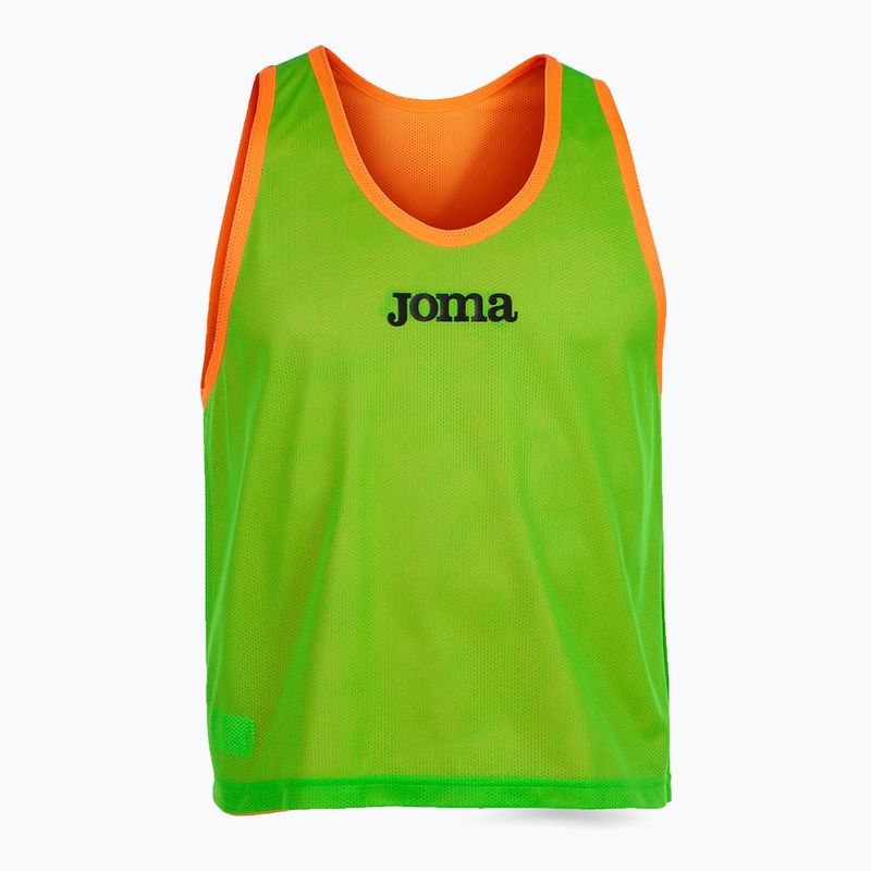 Marcator de fotbal Joma Reversible Training Bib fluor orange/fluor green 2