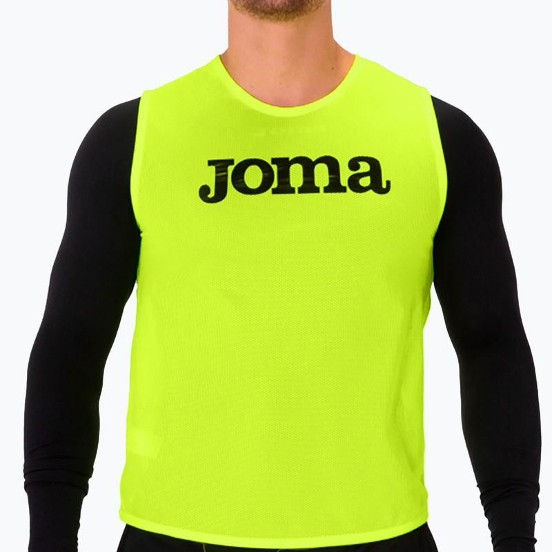 Marcator de fotbal Joma Training Bib fluor yellow 4