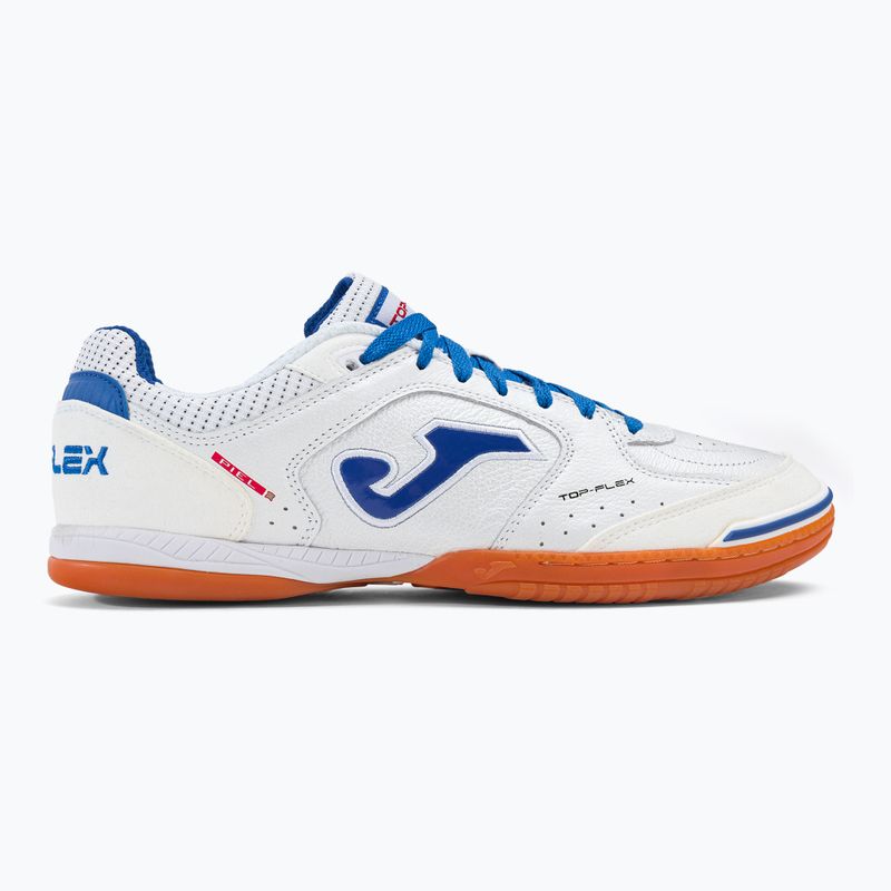 Ghete de fotbal pentru bărbați Joma Top Flex IN alb 2