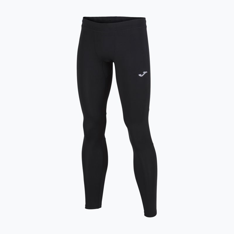 Colanți de alergare pentru bărbați Joma Running Night Long Tights negru 101779