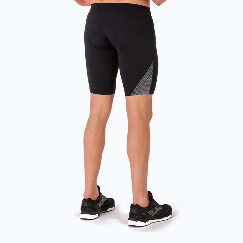Colanți scurți Joma Running Night Short pentru bărbați negru 101781 6