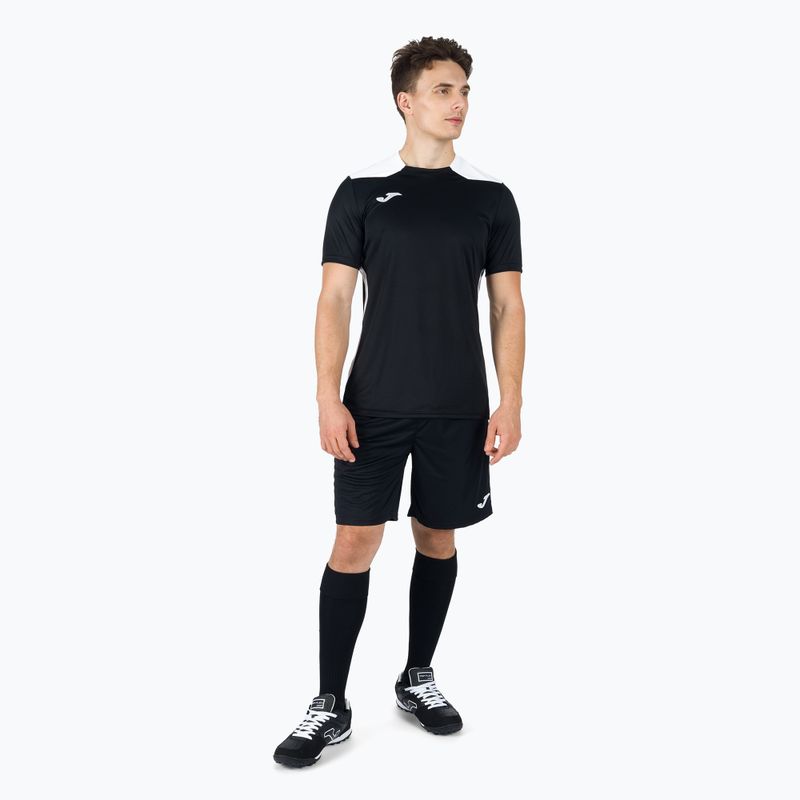 Joma Championship VI tricou de fotbal negru/alb 101822.102 5