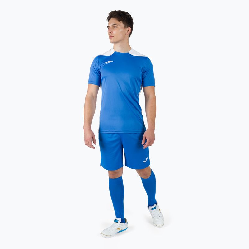 Joma Championship VI tricou de fotbal albastru/alb 101822.702 5
