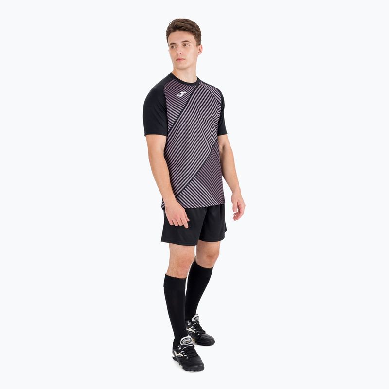 Tricou de rugby pentru bărbați Joma Haka II negru 101904 5