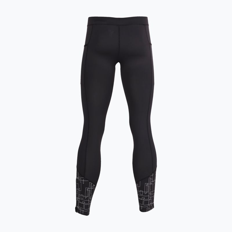 Colanți de alergat pentru bărbați Joma Elite VIII Long Tights negri 101925.100 2