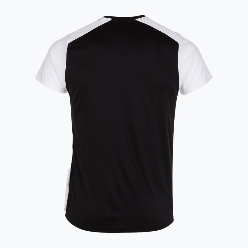 Tricou de alergare Joma Record II negru/alb pentru bărbați 8