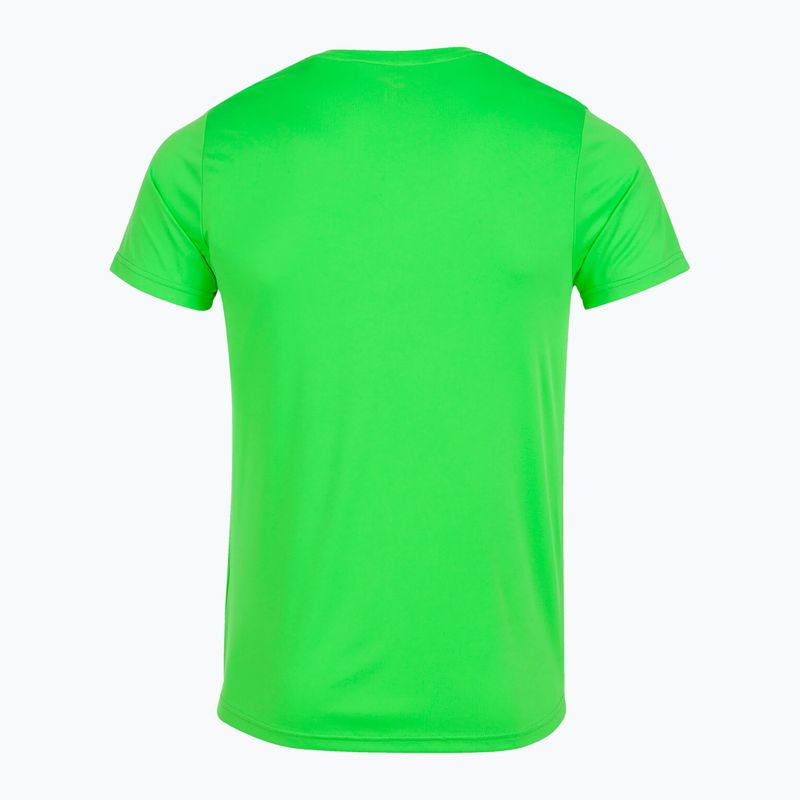 Tricou de alergare pentru bărbați Joma Record II fluor green 8