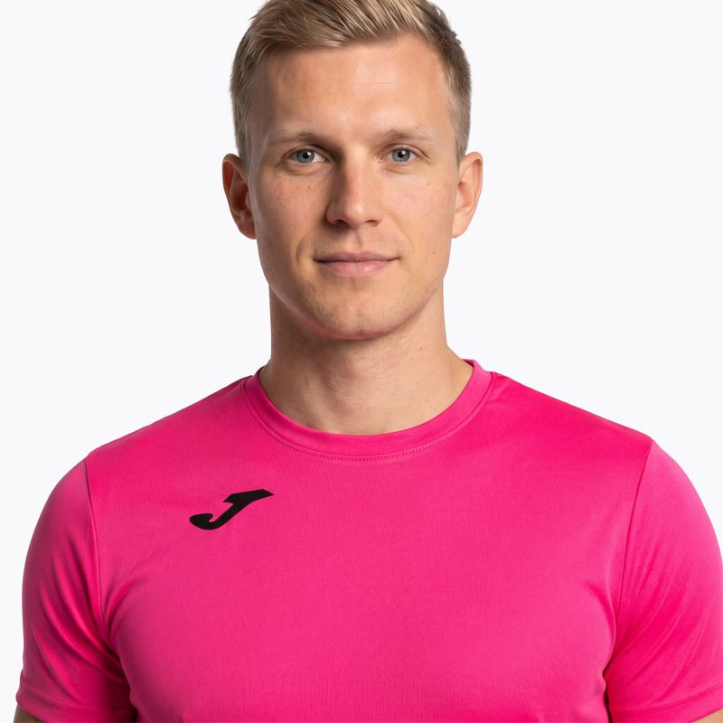 Tricou de alergare pentru bărbați Joma Record II fluor pink 13
