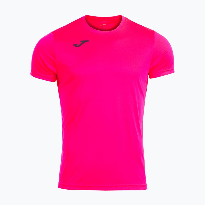 Tricou de alergare pentru bărbați Joma Record II fluor pink 4