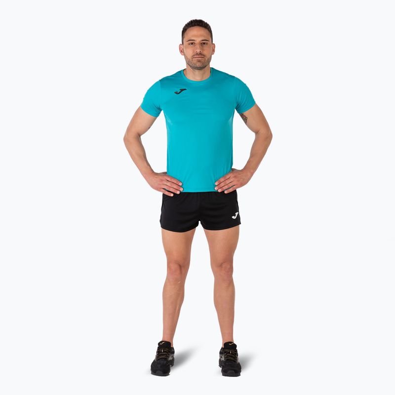 Tricou de alergare pentru bărbați Joma Record II turcoaz 2