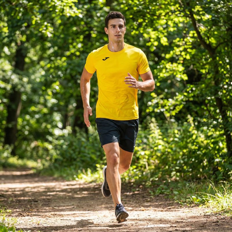 Tricou de alergare pentru bărbați Joma Record II yellow 11