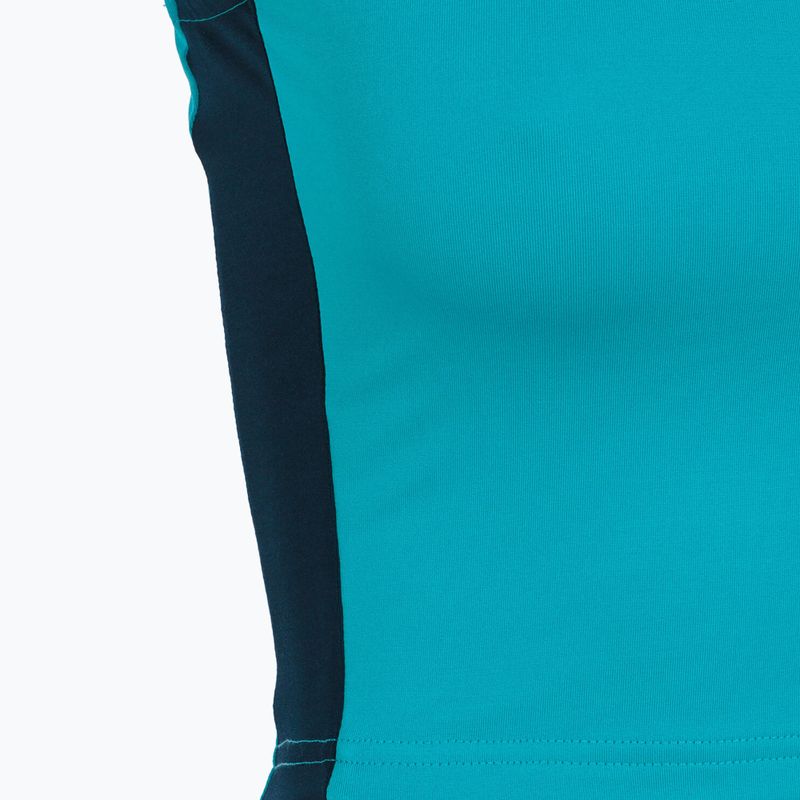 Tricou de alergare pentru femei  Joma Record II Top turquoise/navy 4