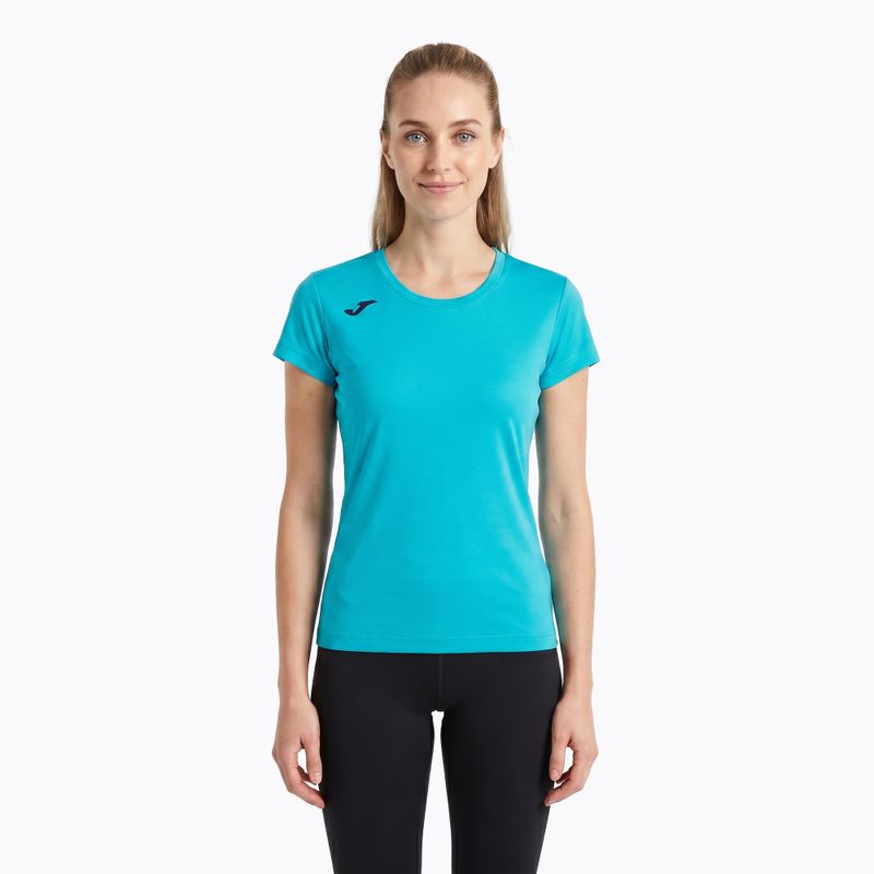 Tricou de alergare pentru femei Joma Record II fluor turquoise