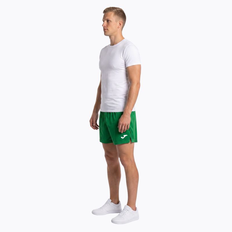 Pantaloni scurți de alergare pentru bărbați Joma Record II green 3