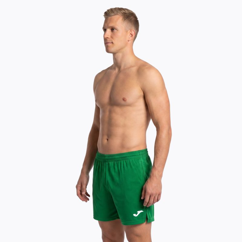 Pantaloni scurți de alergare pentru bărbați Joma Record II green 5