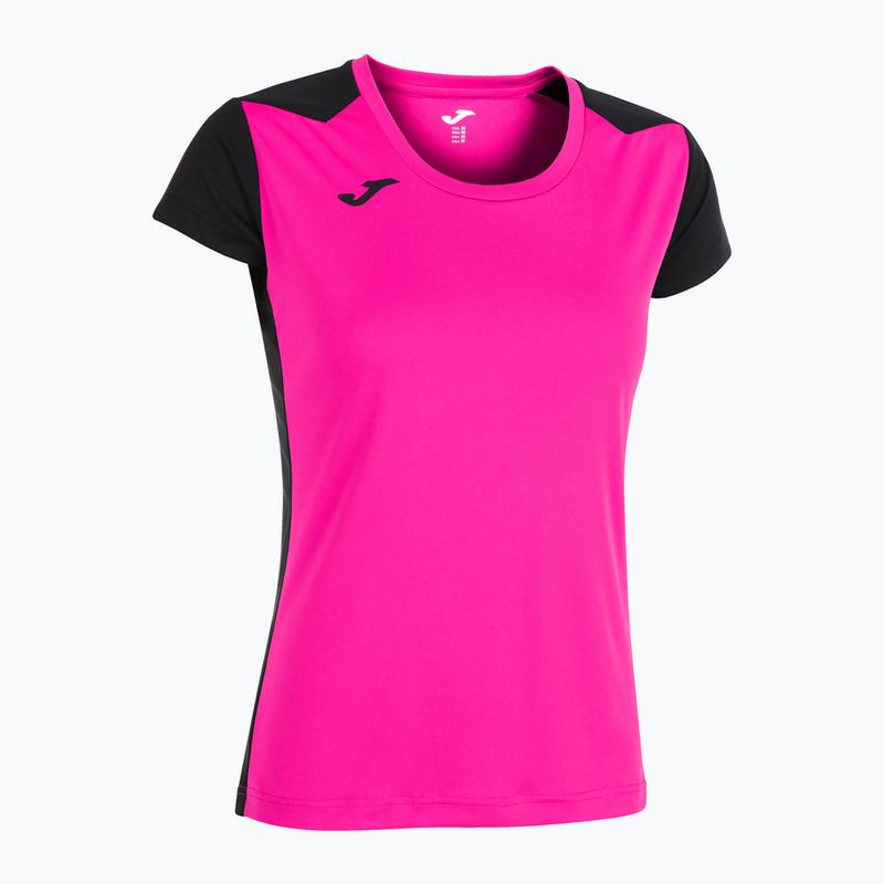 Tricou de alergare pentru femei  Joma Record II fluor pink/black 5