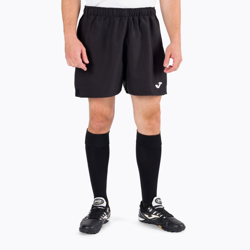 Pantaloni scurți de antrenament pentru bărbați Joma Myskin II negru 102220.100