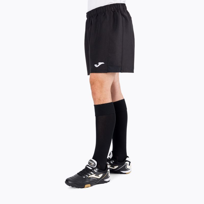 Pantaloni scurți de antrenament pentru bărbați Joma Myskin II negru 102220.100 2