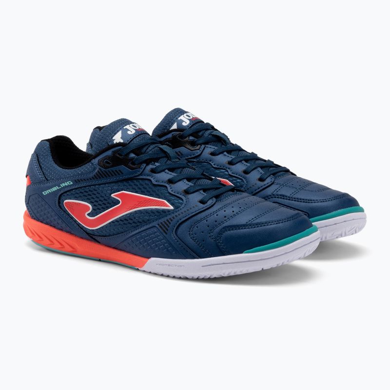 Ghete de fotbal pentru bărbați Joma Dribling IN navy coral 5