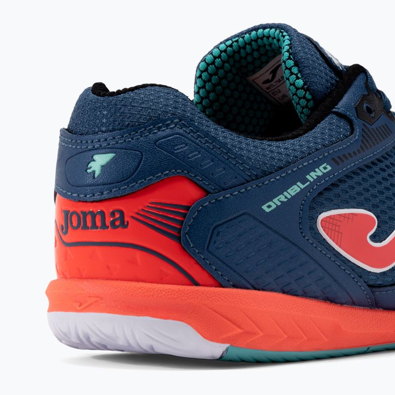 Ghete de fotbal pentru bărbați Joma Dribling IN navy coral 8