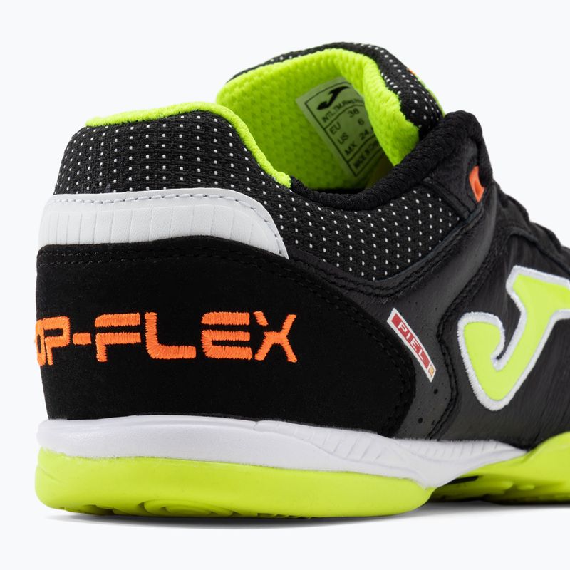 Ghete de fotbal pentru bărbați Joma Top Flex IN negru TOPW2101IN 8