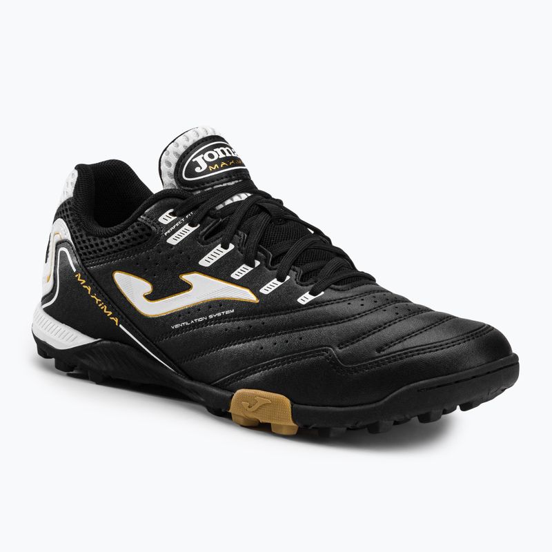 Ghete de fotbal Joma Maxima TF pentru bărbați, negru