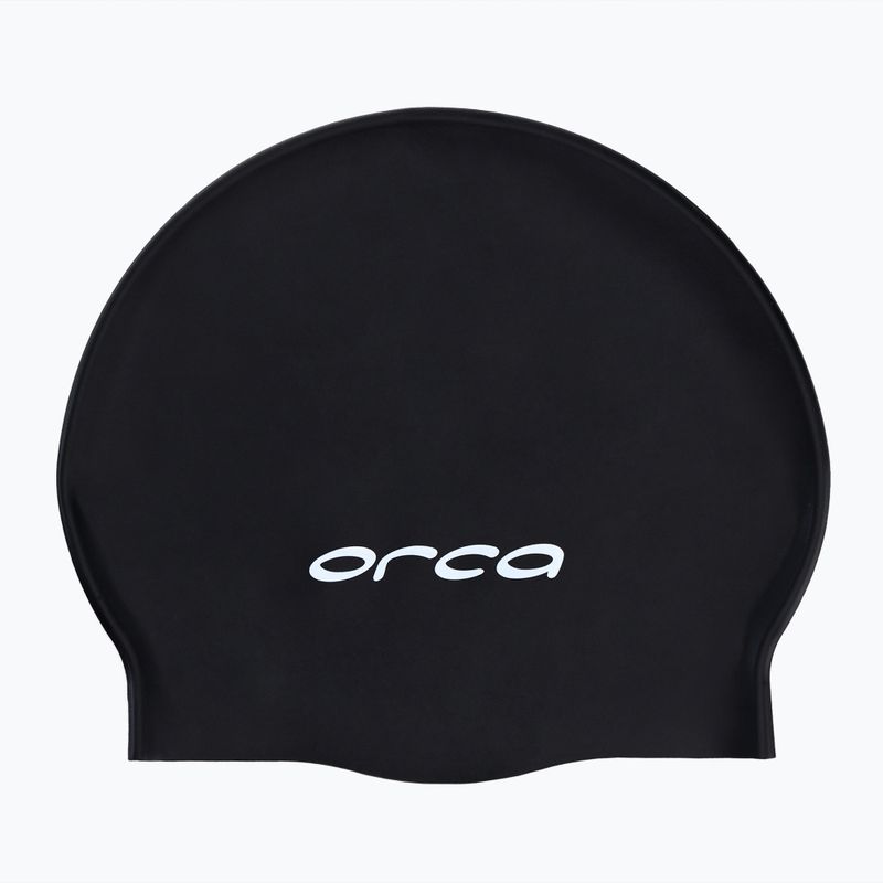 Orca silicon de înot șapcă negru DVA00001