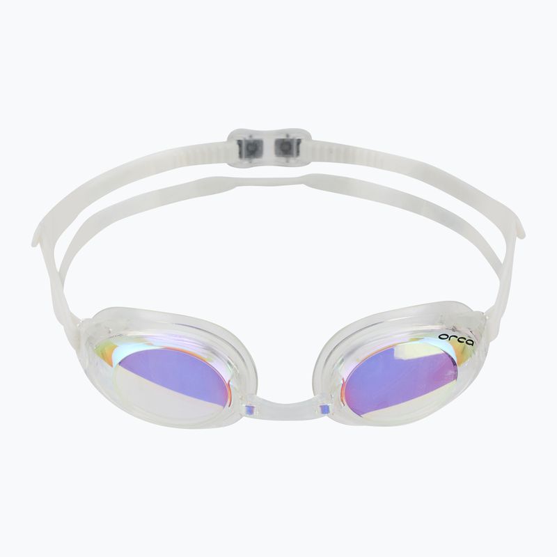 Ochelari de înot Orca Killa Speed alb/mirror 2
