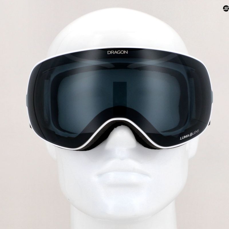 Ochelari de schi Dragon X2S alb 40455-109 7