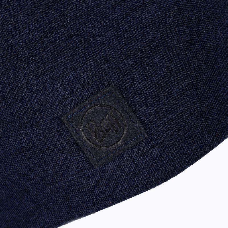Căciulă de iarnă BUFF Heavyweight Merino Wool Hat Solid, bleumarin, 113028 3