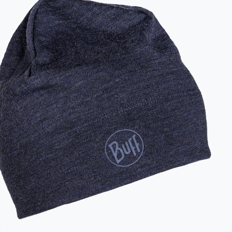 BUFF Midweight Merino Wool Hat albastru marin 118007.779.10.00 3
