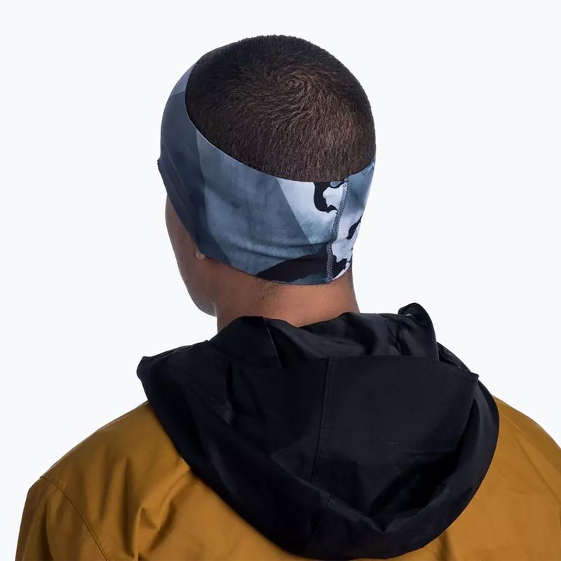 Bandă de cap BUFF Tech Fleece Hatay gri 120884.937.10.00 7