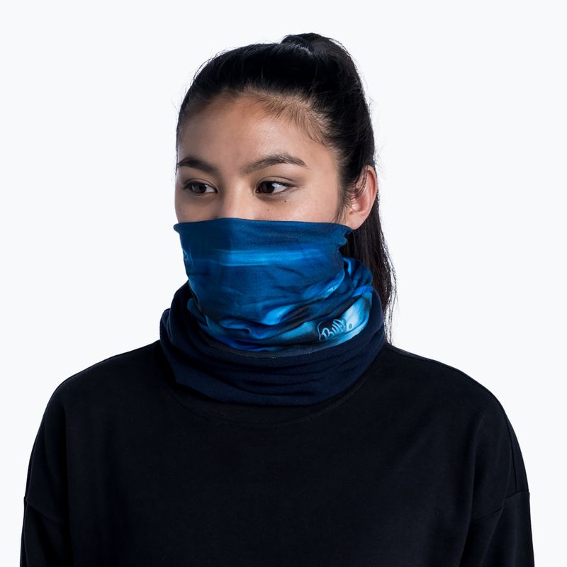 Sling multifuncțional BUFF Polar Shading albastru 120898.707.10.00 5