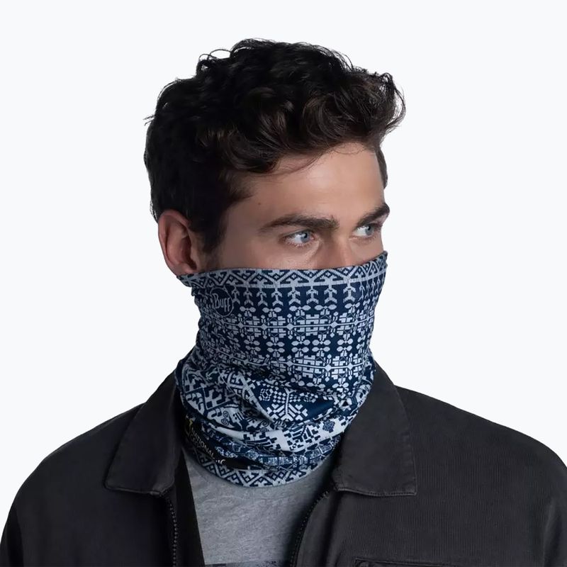 Sling multifuncțional BUFF National Geographic Kurzeme albastru marin 121540.790.10.00 5