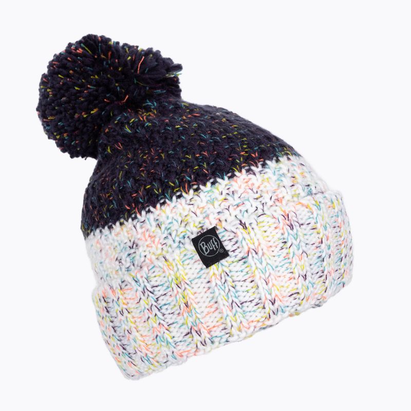 Pălărie BUFF Knitted & Fleece Band Hat Janna albastru marin 117851.779.10.00