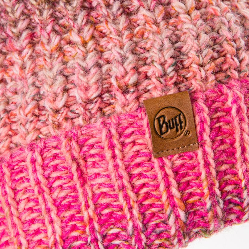 Pălărie BUFF Knitted & Polar Hat Olya roz 120844.338.10.00 3