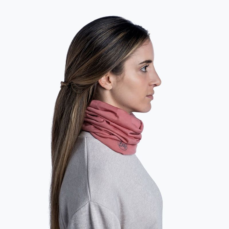 Multifuncțional Sling BUFF Ușor BUFF Merino Wool solid roz 113010.341.10.00 6