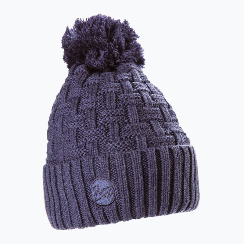 Pălărie BUFF Knitted & Fleece Hat Airon albastru marin 111021.779.10.00