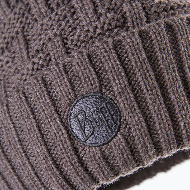 Pălărie BUFF Knitted & Fleece Hat Airon gri 111021.930.10.00 3