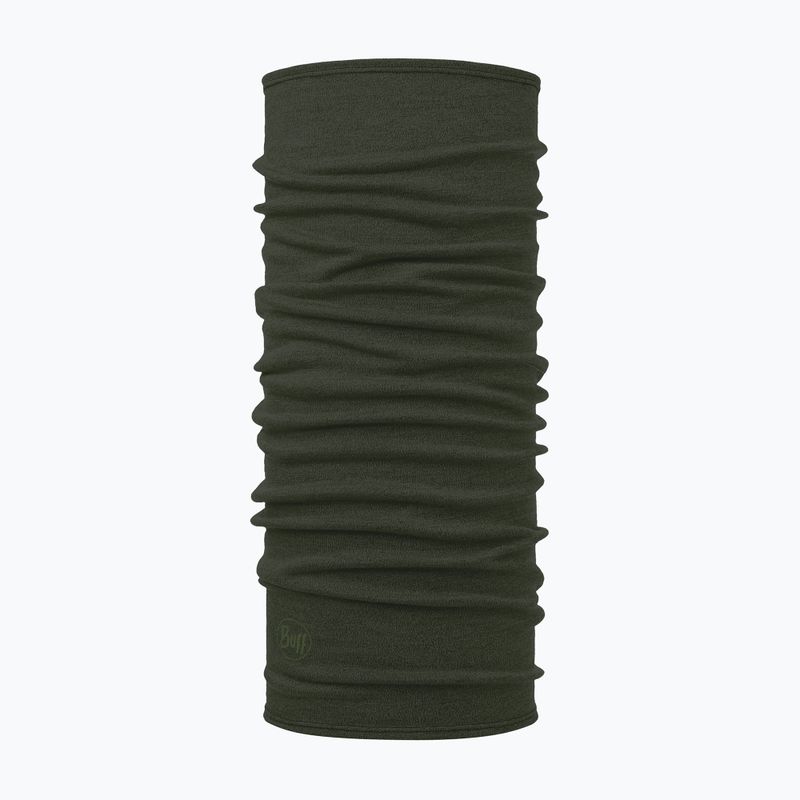 Eșarfă multifuncțională BUFF Midweight Merino Wool bark 2