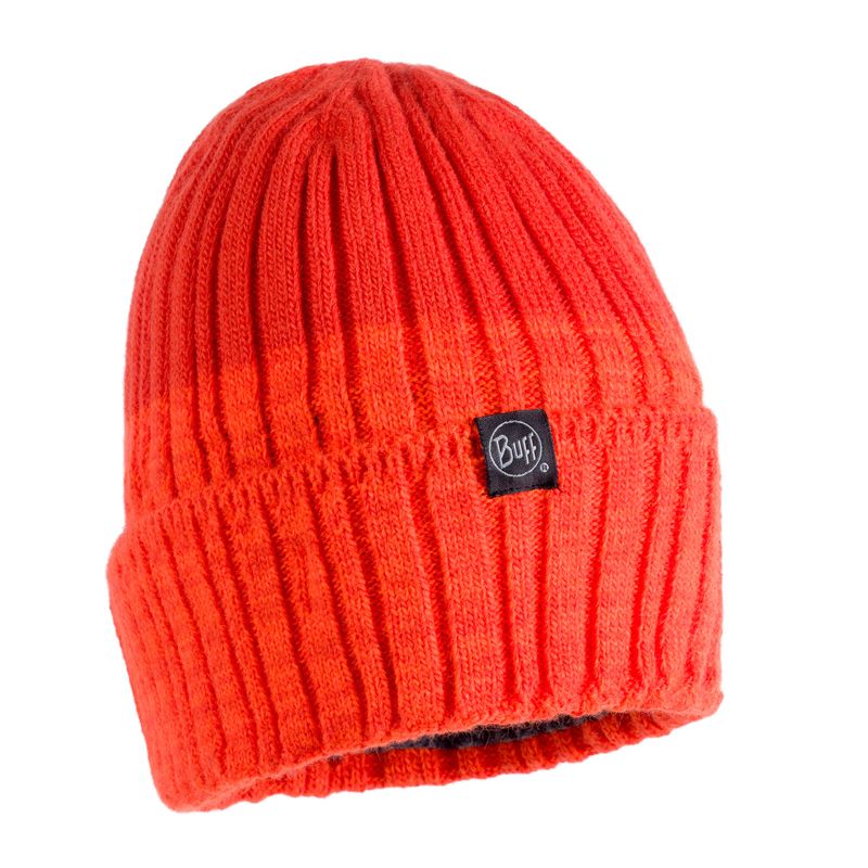 BUFF Knitted & Fleece Band Hat roșu 120850.220.10.00
