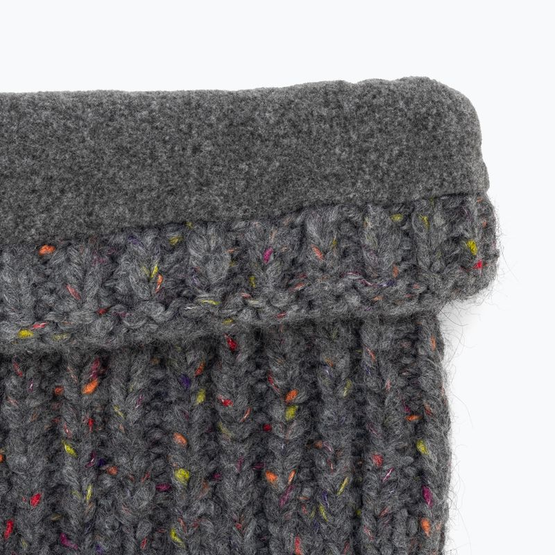 BUFF Knitted & Fleece Neckwarmer Kim gri 123528.937.10.00 4