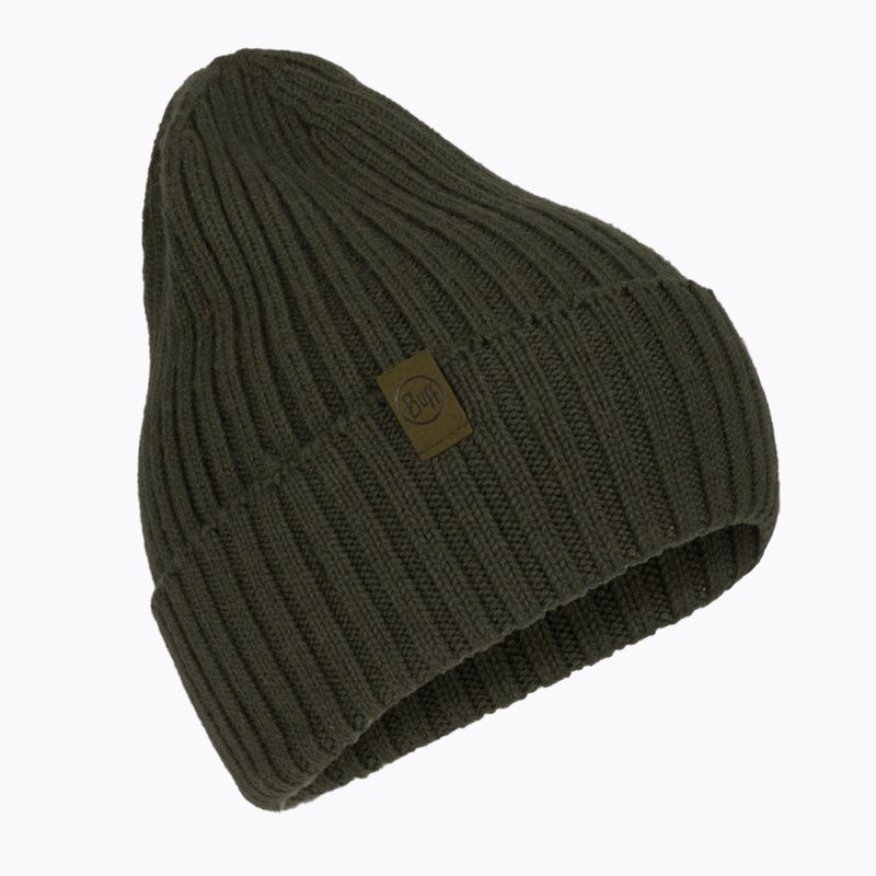 BUFF Merino Wool Knit 1Lhat Norval cap verde 124242.809.10.00