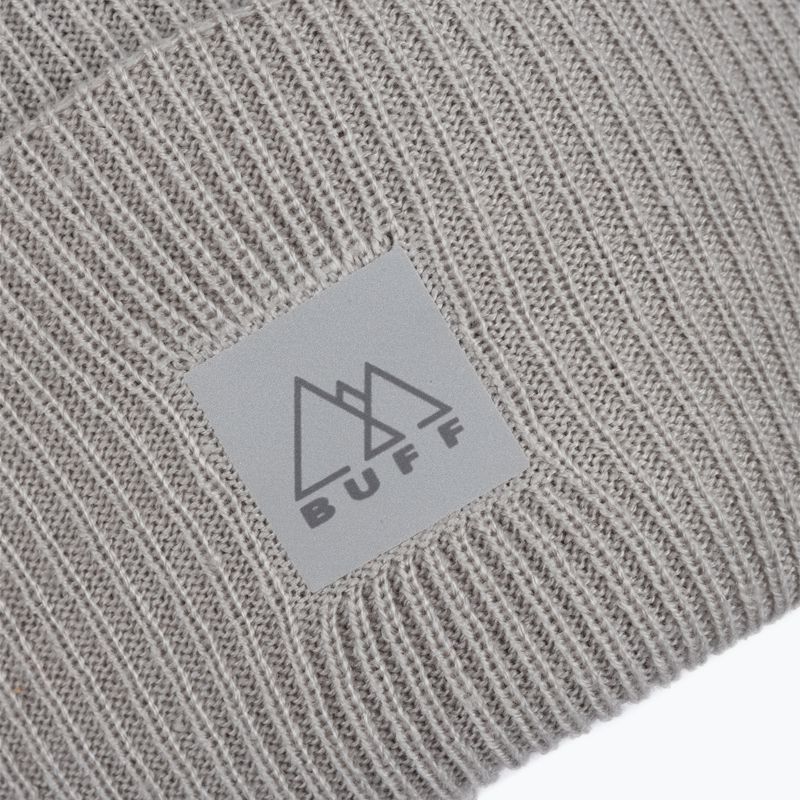 Căciulă BUFF Crossknit Hat Sold Light Grey, gri, 126483 3