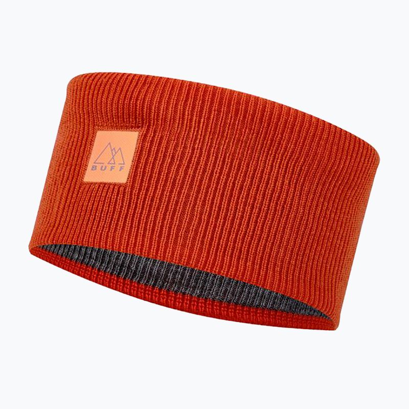 BUFF Bandă de cap Crossknit Roșu solid 126484.220.10.00 4