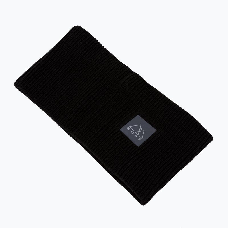 BUFF Bandă de cap Crossknit Negru solid 126484.999.10.00