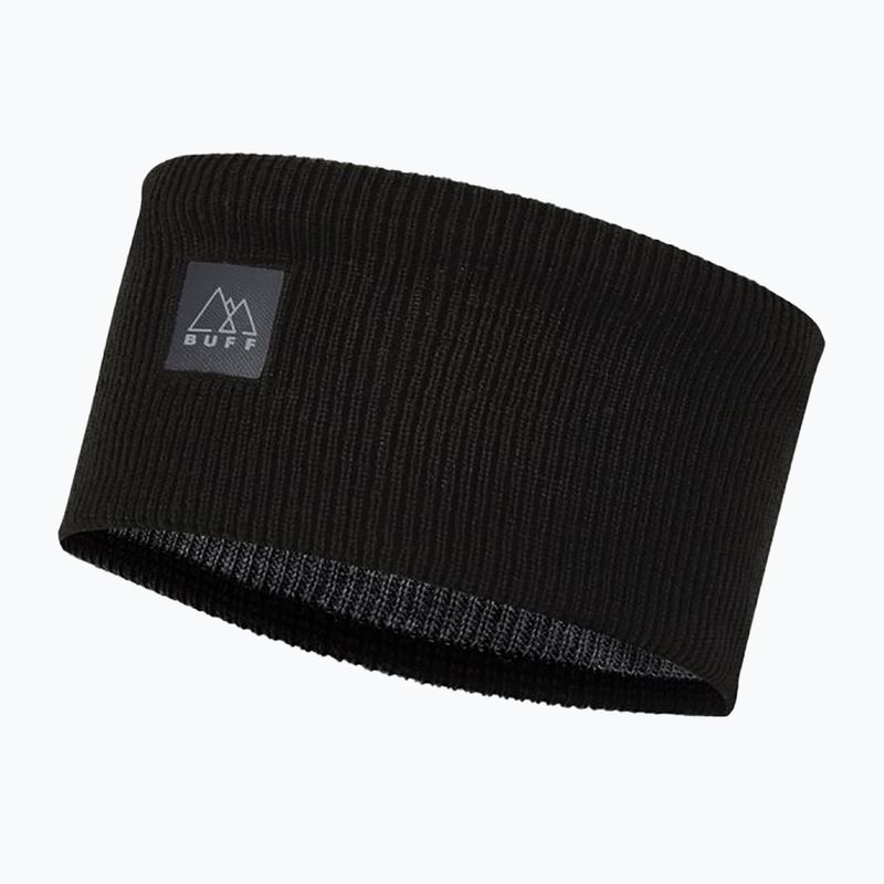 BUFF Bandă de cap Crossknit Negru solid 126484.999.10.00 4