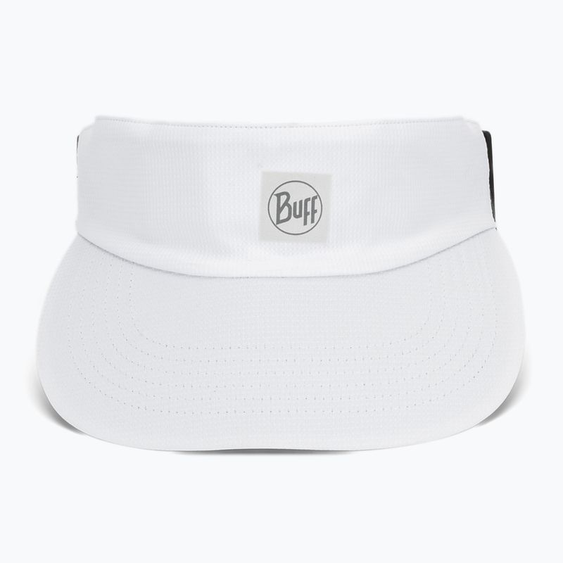 Vizieră de alergare BUFF Go Visor Solid white 2