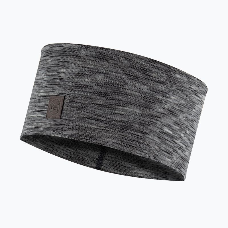 Bentiță BUFF Merino Wide multistripes fog grey