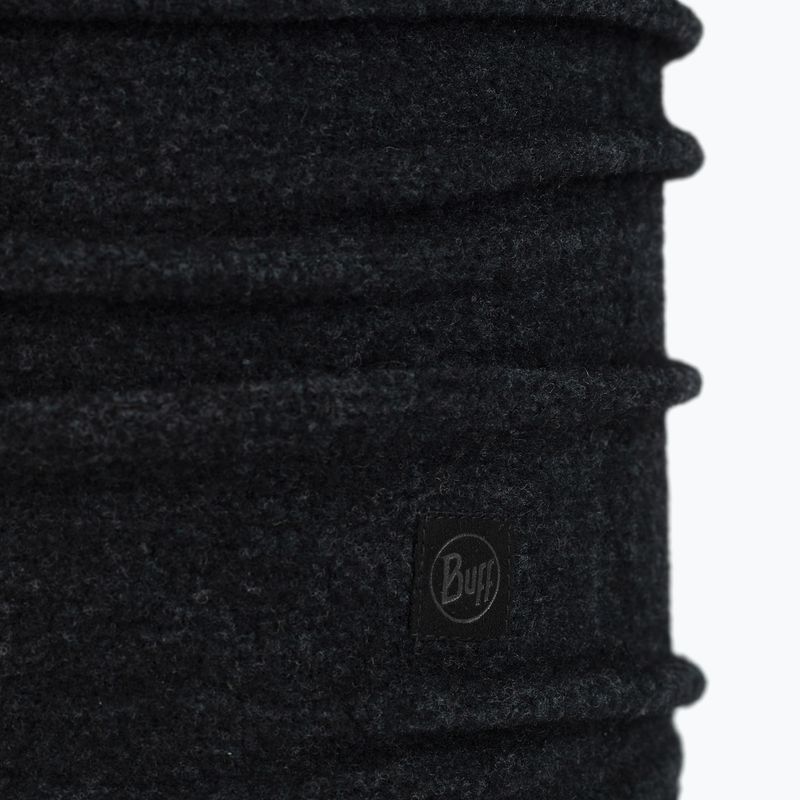 Eșarfă multifuncțională BUFF Merino Fleece black 3